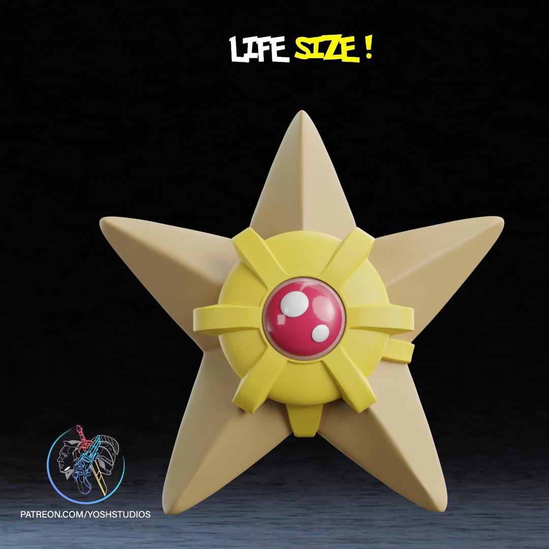 Life Sized Staryu 3D Printer File STL 3d model