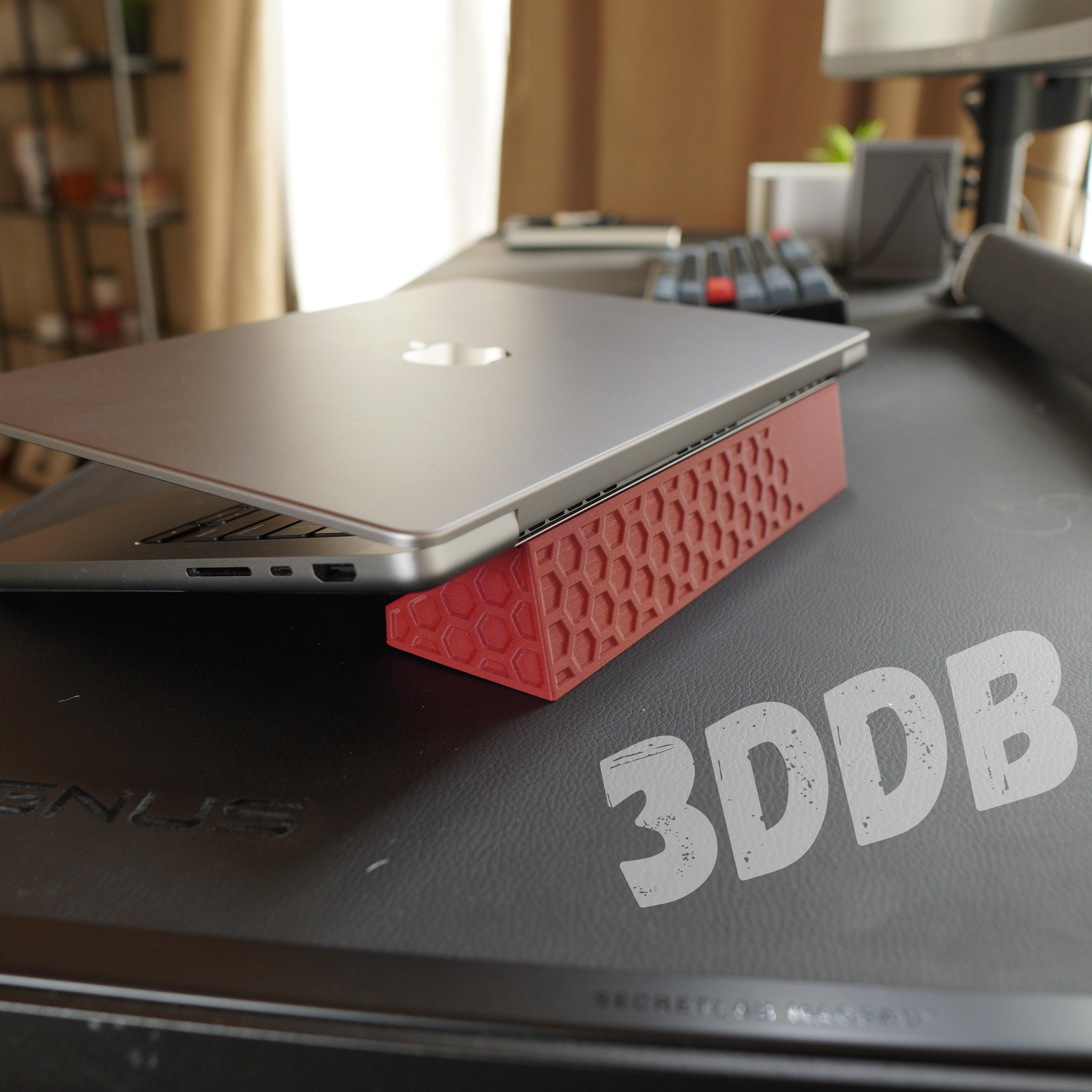 Block Laptop Stand 3d model