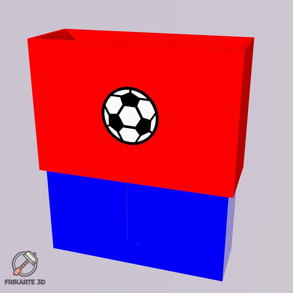 Soccer Toothstick Dispenser 3d model