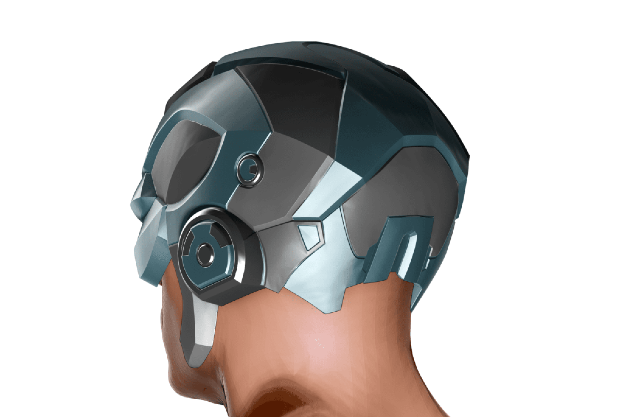 Sci fi Helmet 3d model