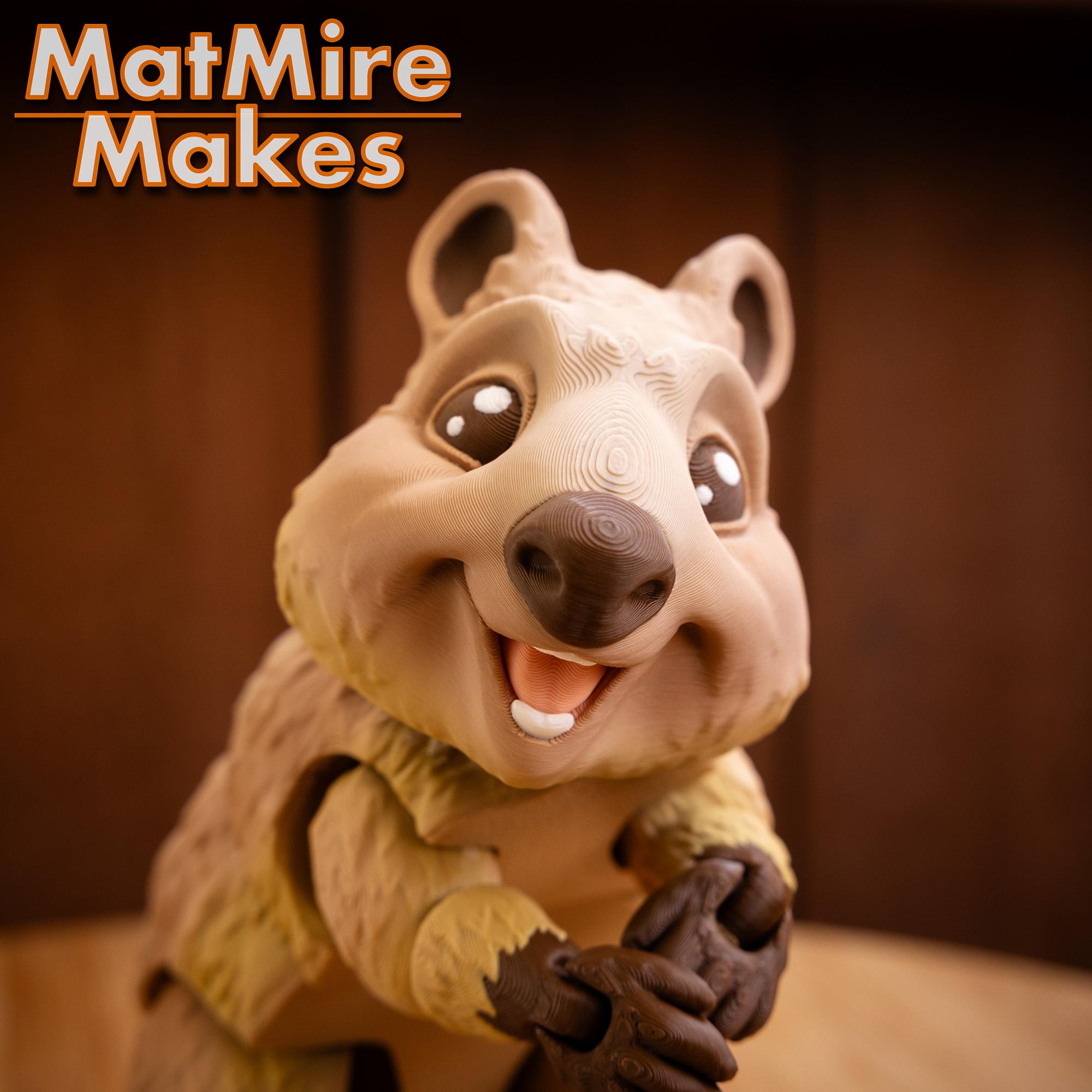 Quokka - Articulated Figure 3d model