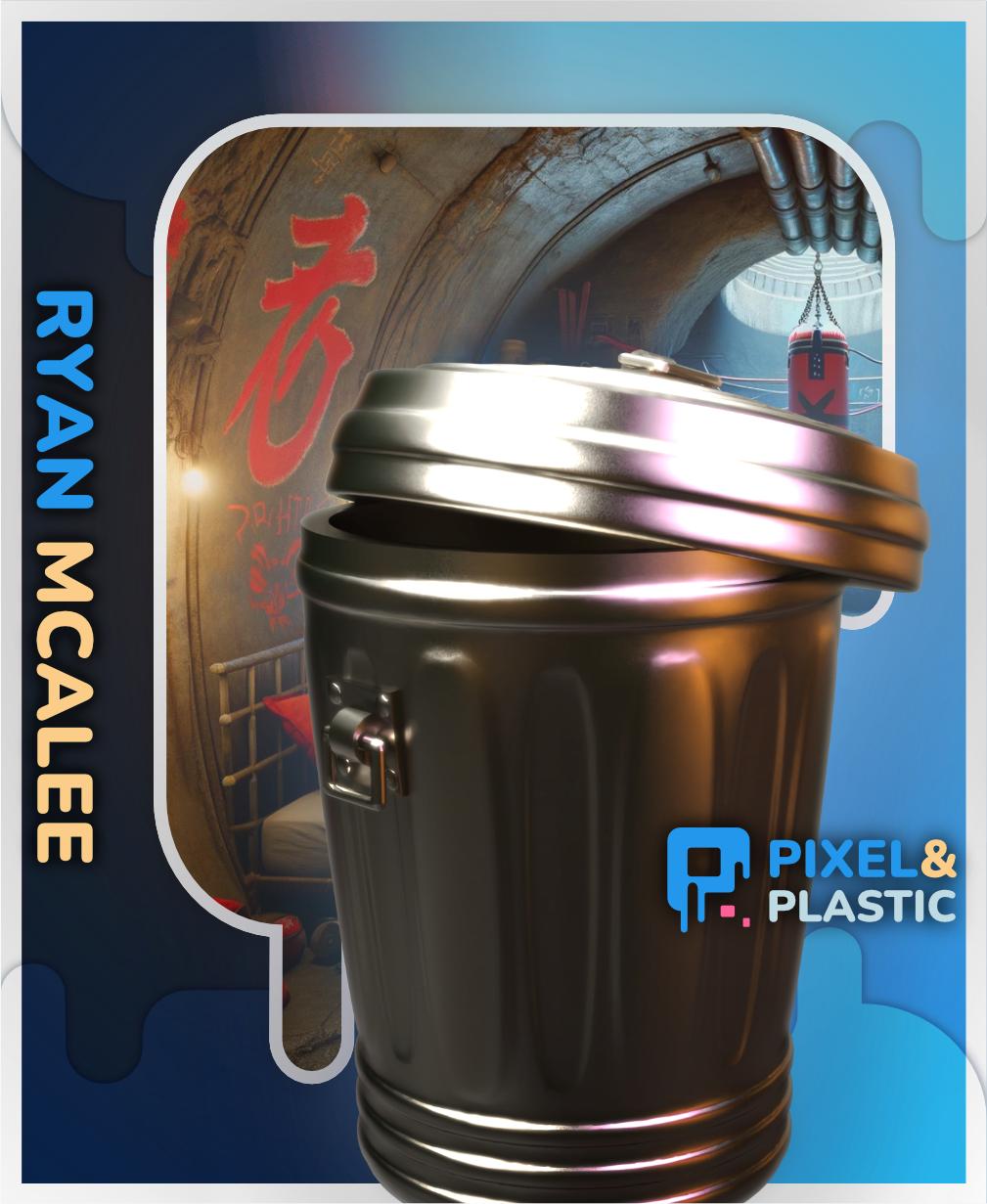 Trash Can 3d model