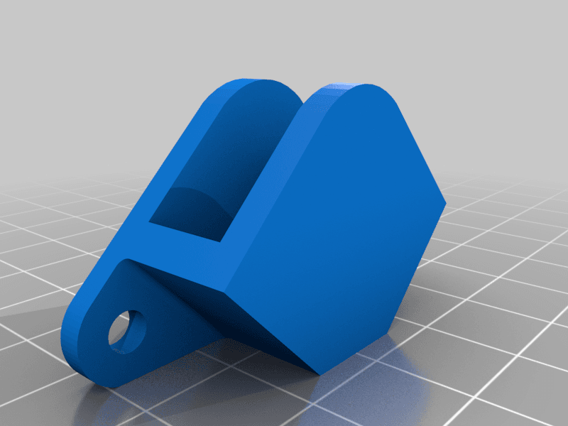 Minimal Tablet Wall Mount (9mm opening) 3d model