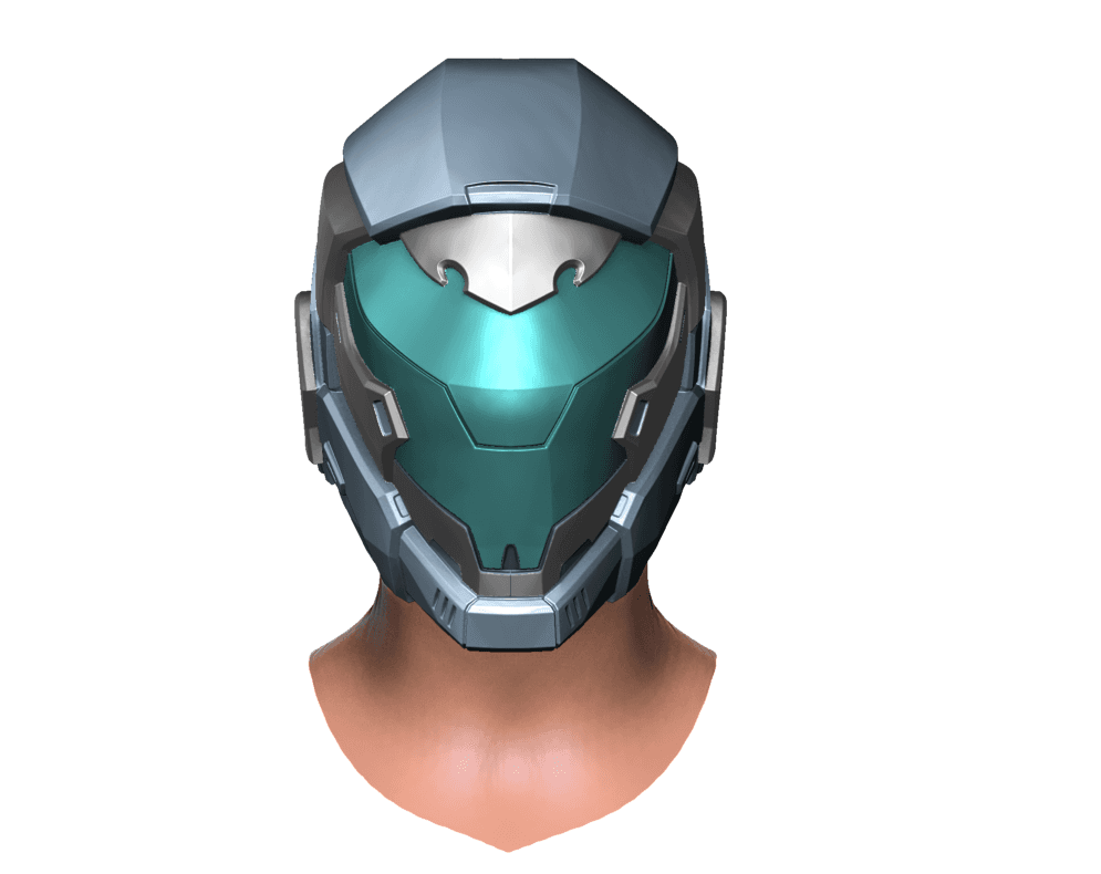 Sci Fi Helmet 3d model