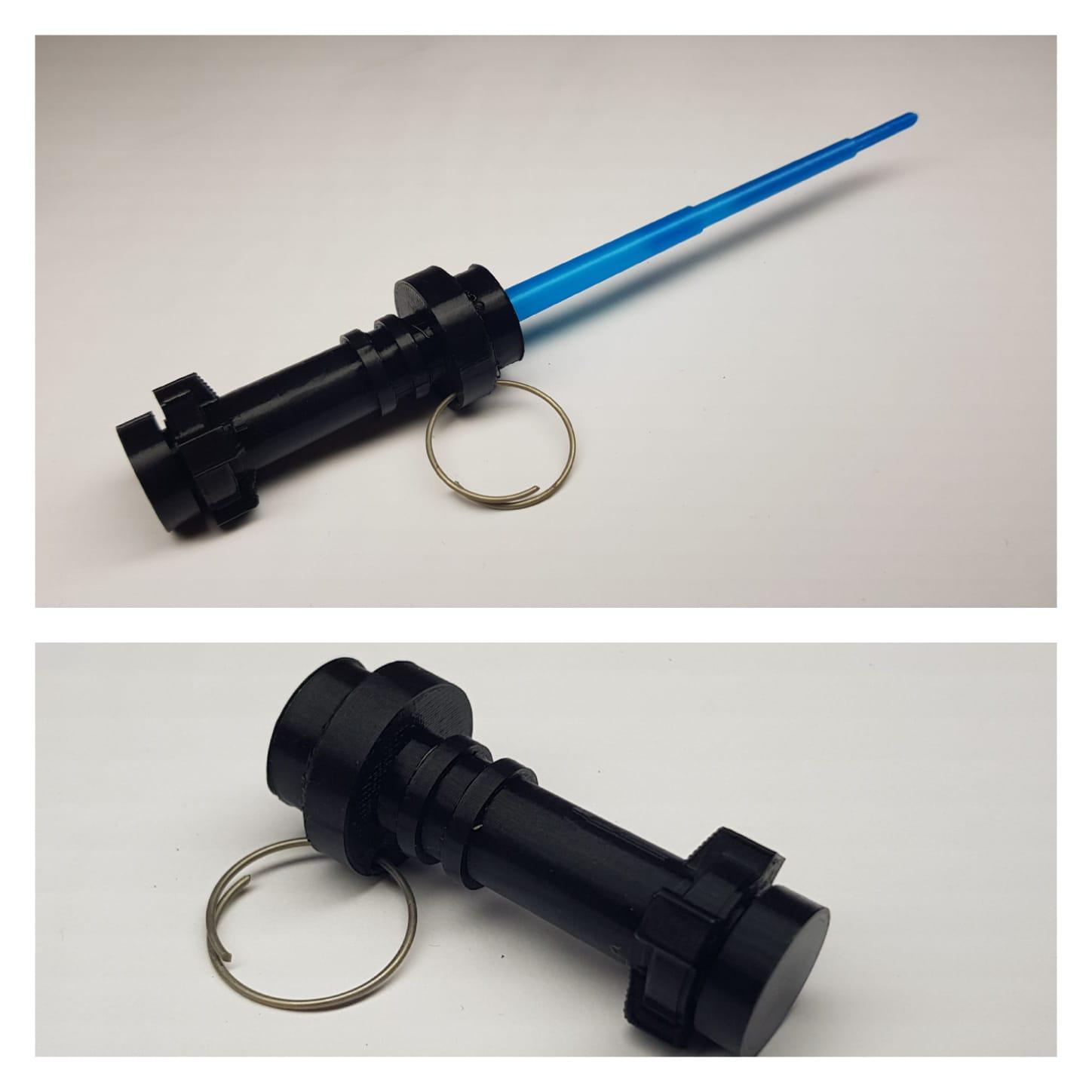 Collapsing Lightsaber 3d model