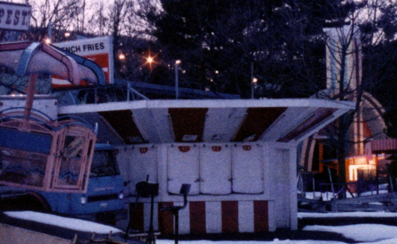 Midway lunch stand 3d model