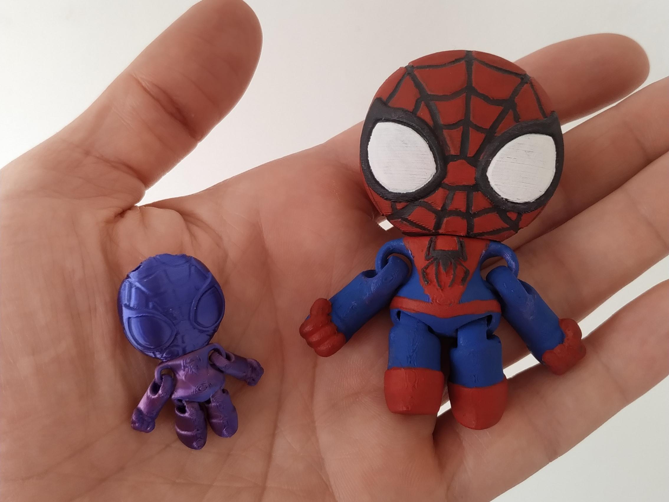 Articulated Cute Spider-Man 3d model