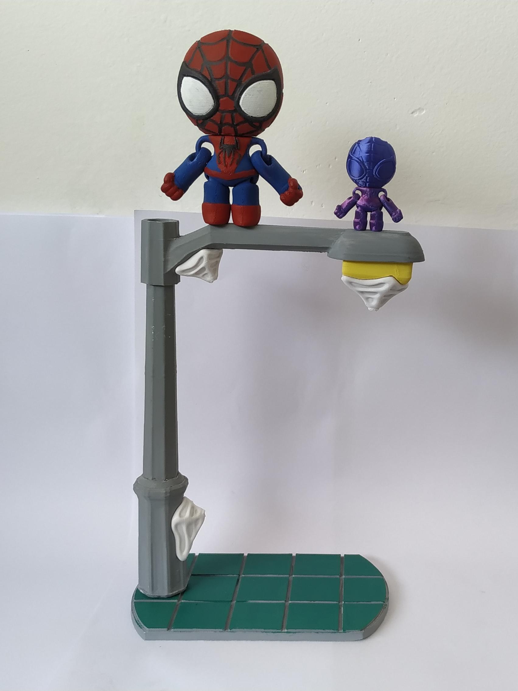 Articulated Cute Spider-Man 3d model