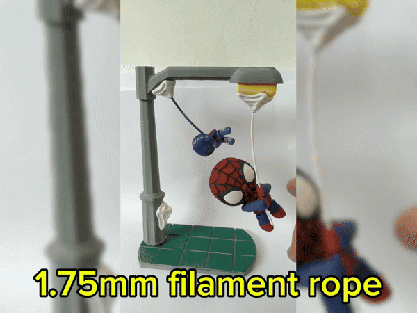 Articulated Cute Spider-Man 3d model