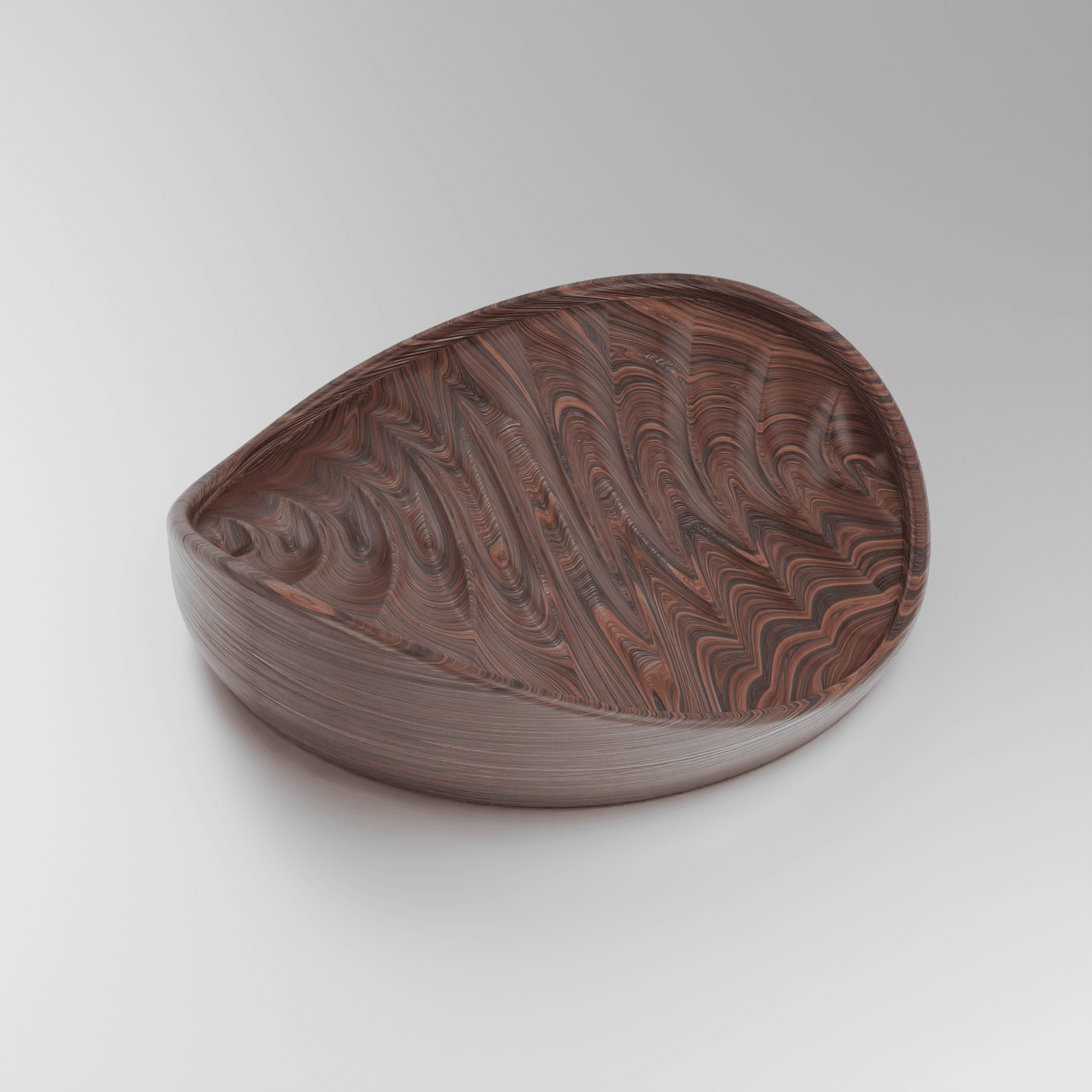 WAVE KEY TRAY 3d model