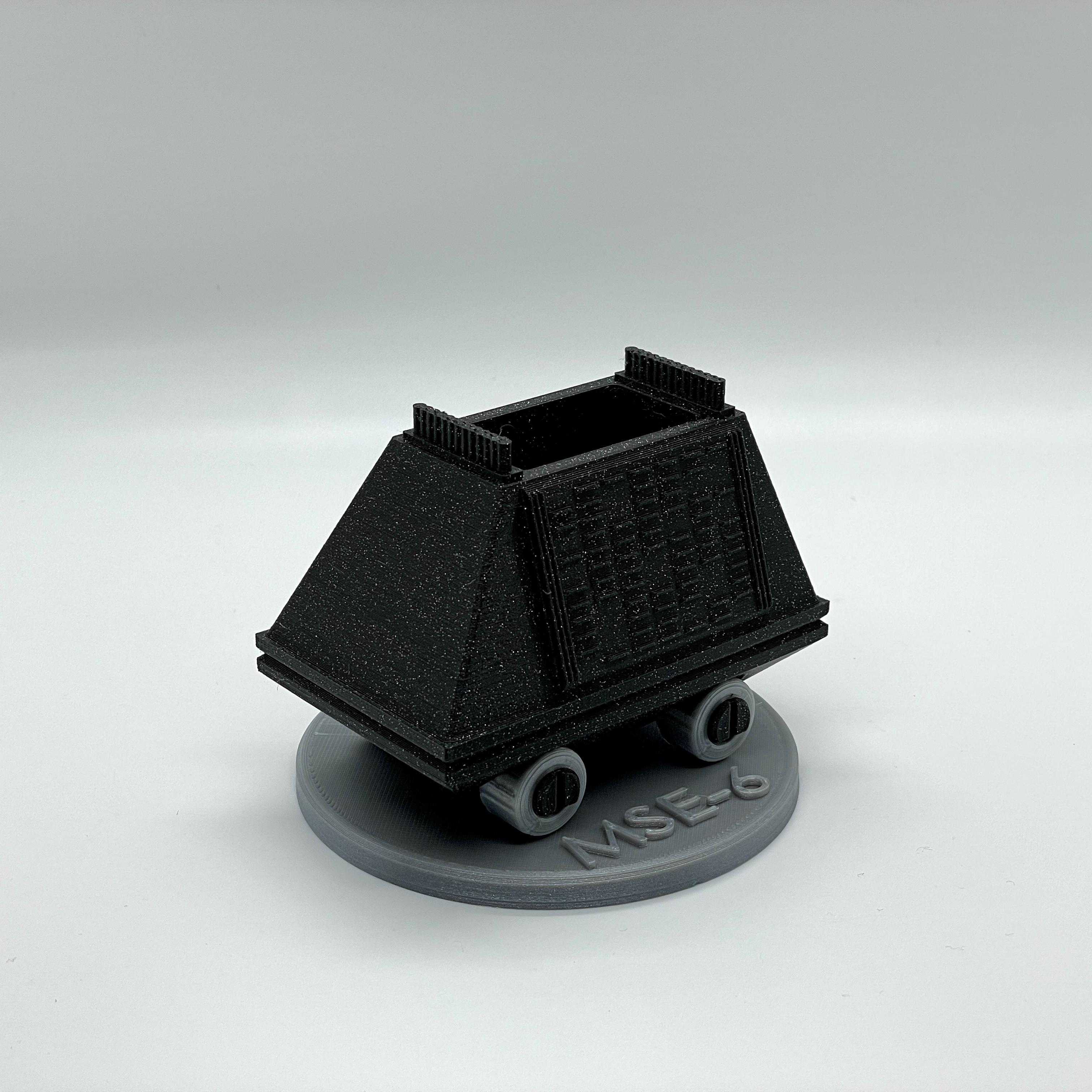 MSE-6 aka Mouse Droid Desk Organizer 3d model