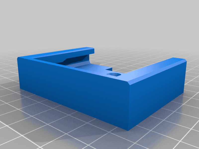 Minimal Bosch Battery Holder 3d model