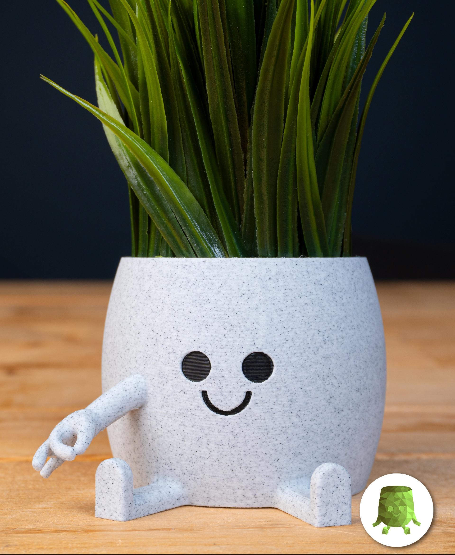 Gotcha Hand Plant Pot 3d model