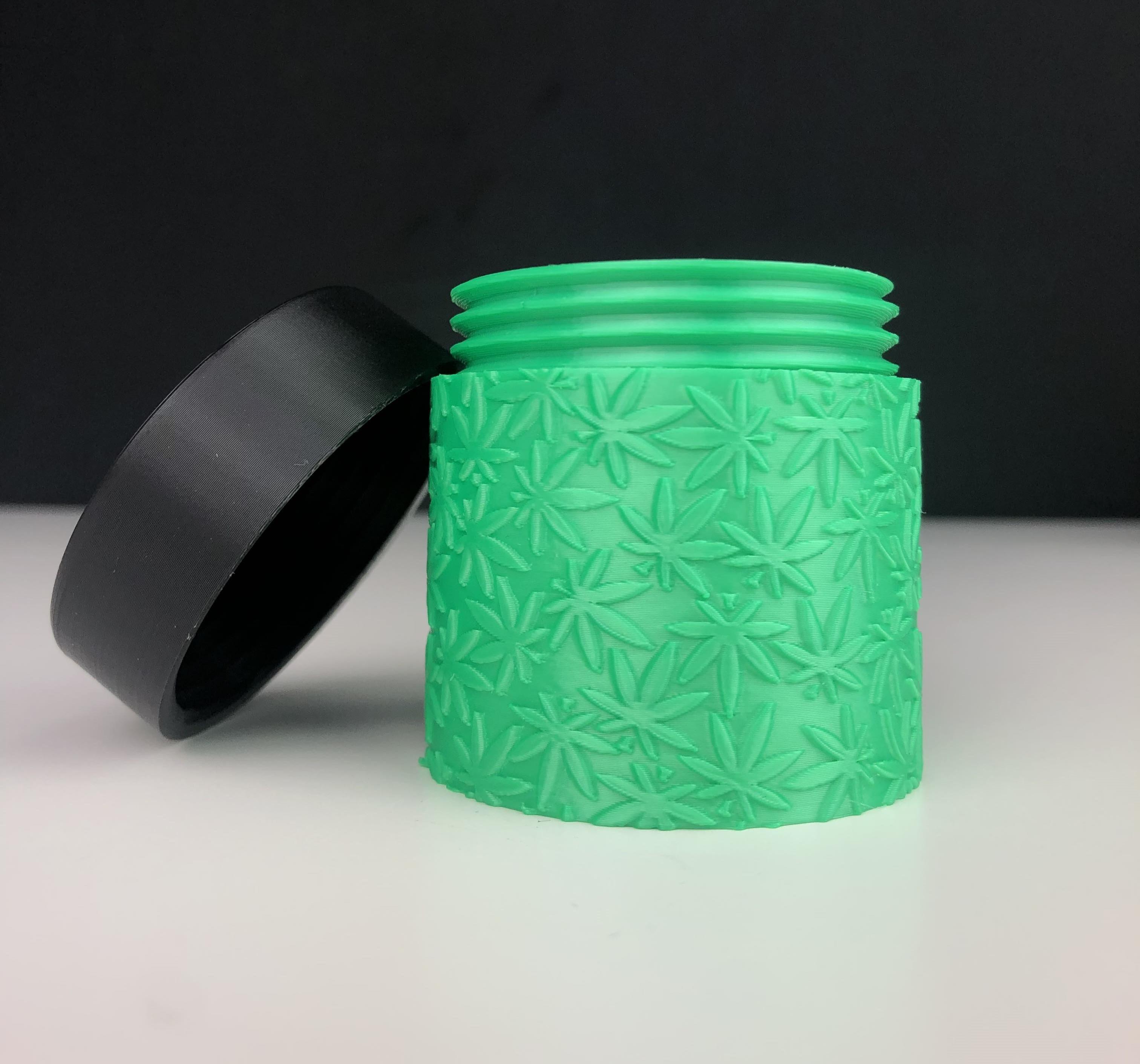 Leaf Stash Pot  3d model