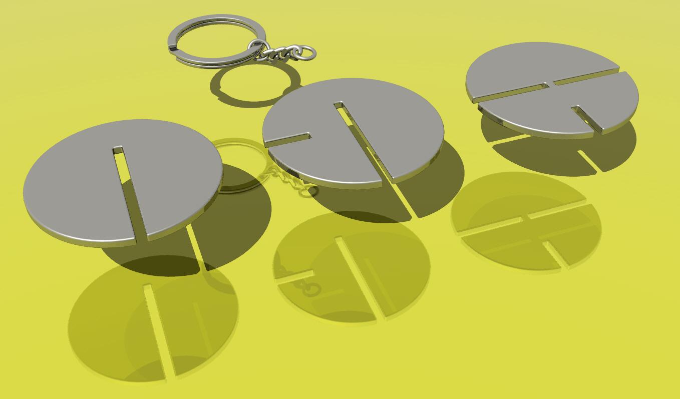 keyRing.stl 3d model