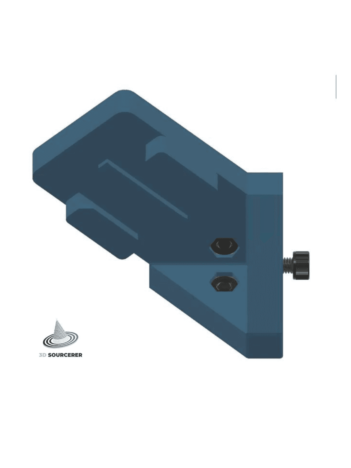 DELACK Enclosure GoPro Mount 3d model