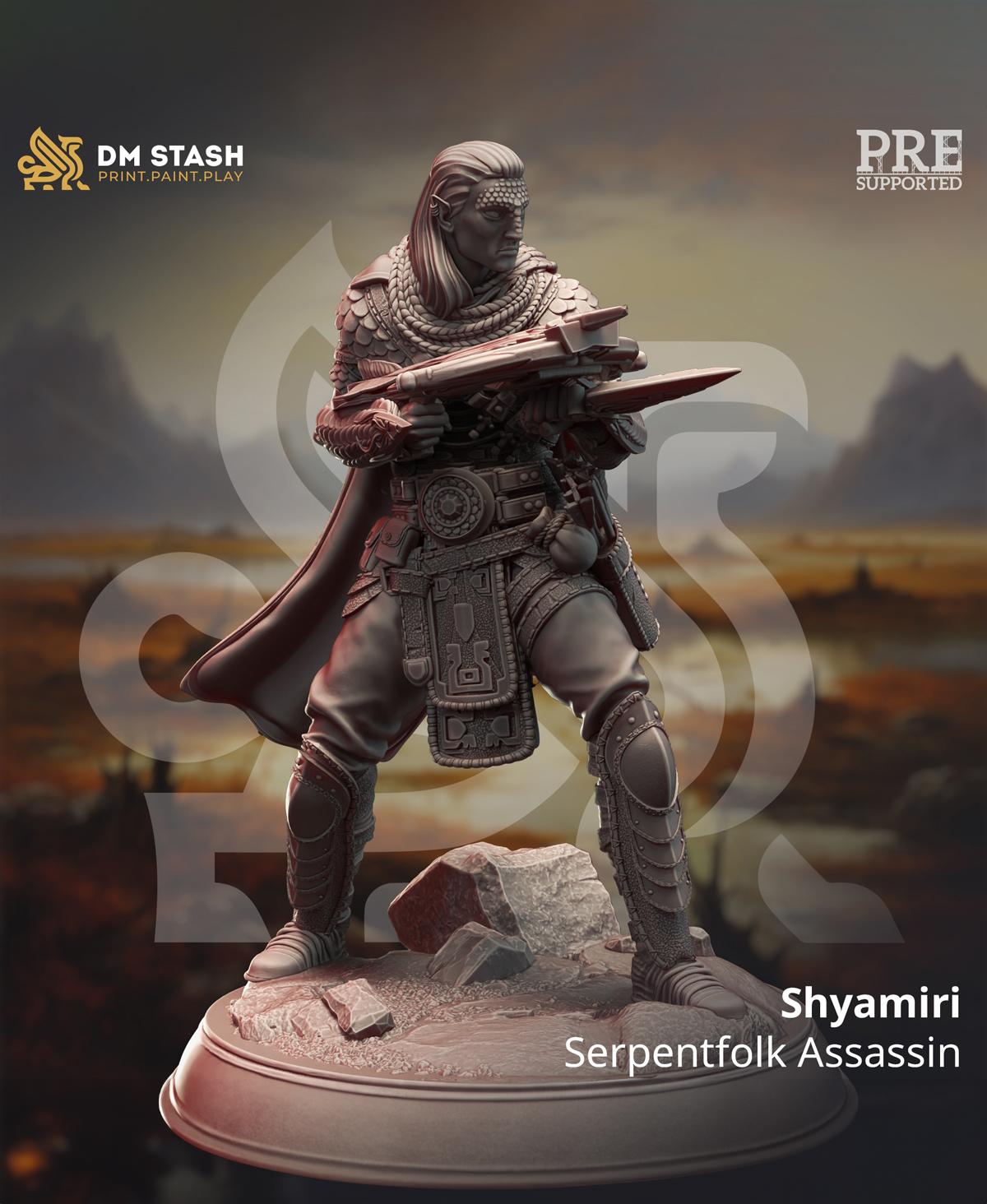 Shyamiri 3d model