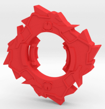 BEYBLADE AGRIOS | COMPLETE | BAKUTEN SERIES 3d model