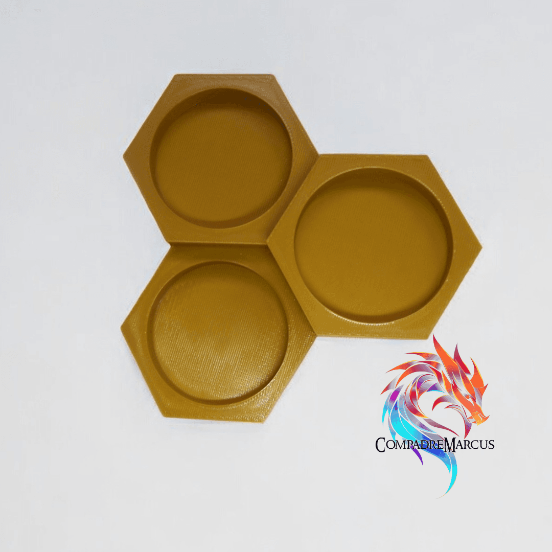 Amiibo Hexagon Display / No supports 3d model