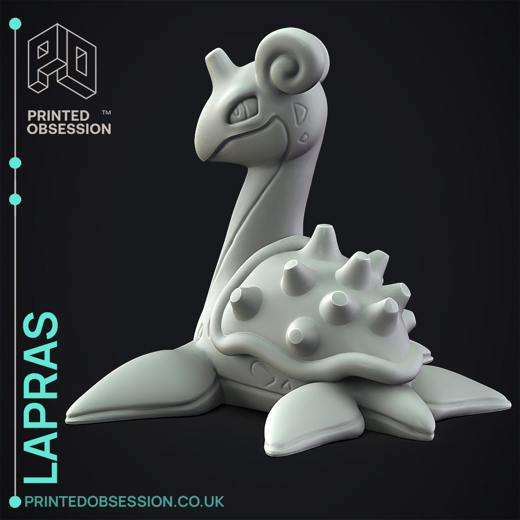 Lapras - Pokemon - Fan Art 3d model