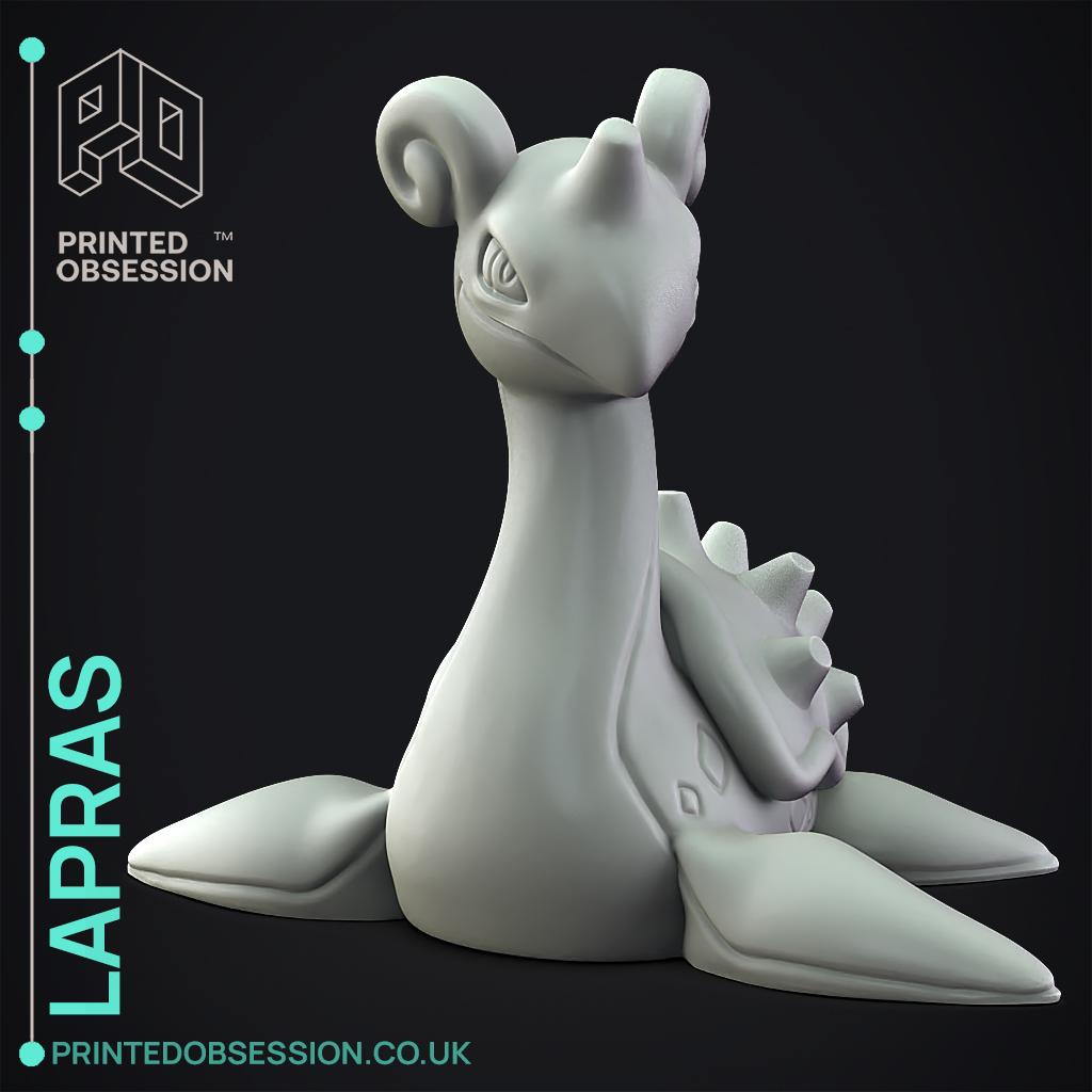 Lapras - Pokemon - Fan Art 3d model