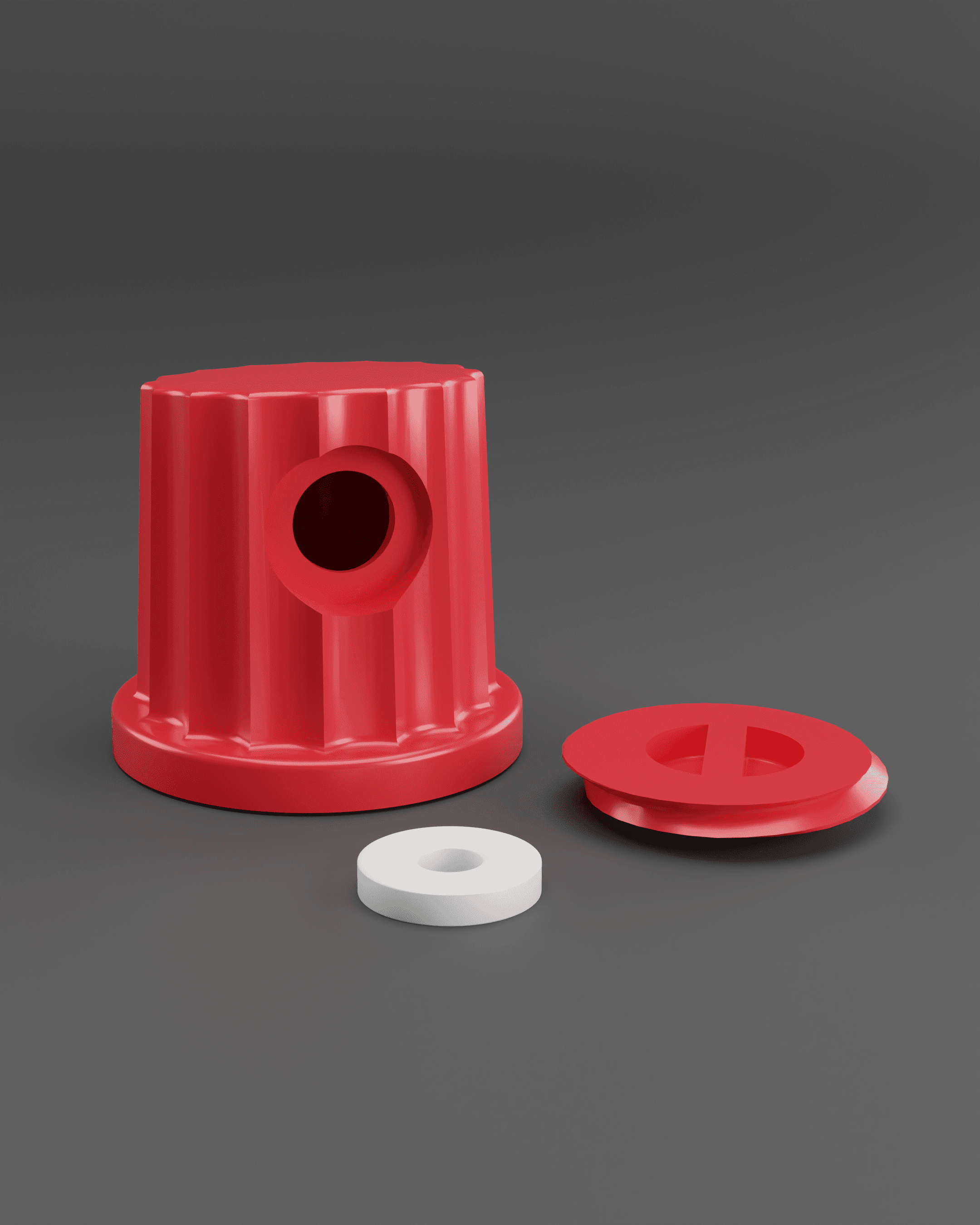 Spray Nozzle Storage For Paint and Aerosol Spray Can Nozzles 3d model