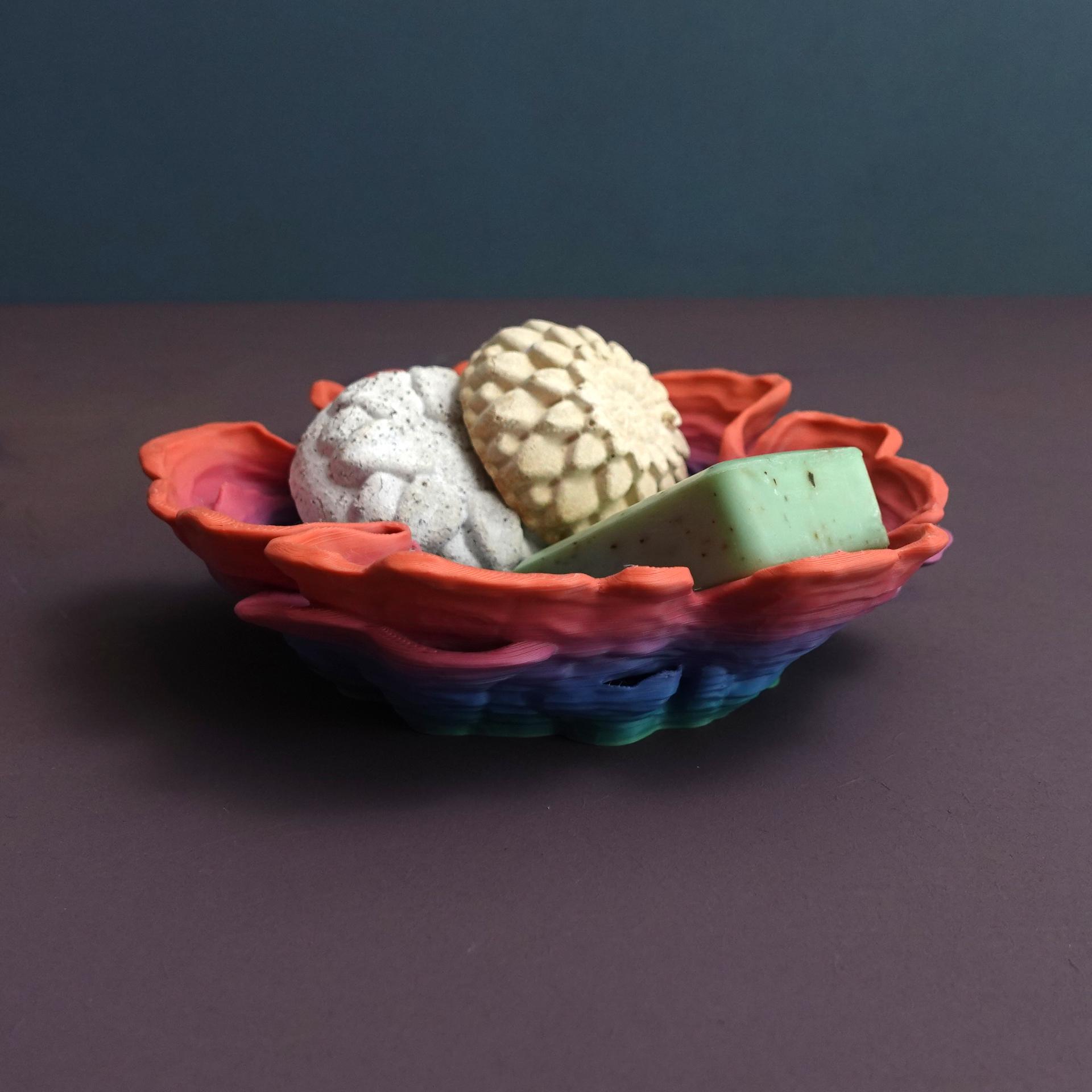 Mushroom bowl “Stereum Hirsutum” 3d model