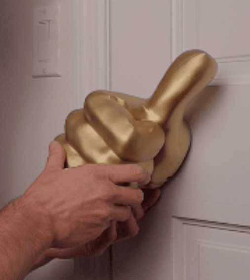 Thumbs Up Door Knob! 3d model