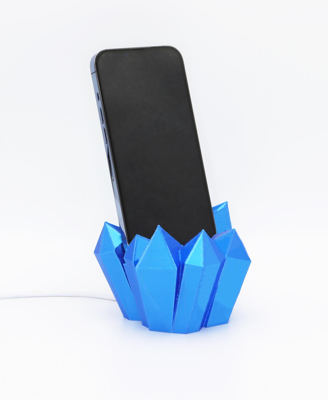 Crystal phone dock 3d model