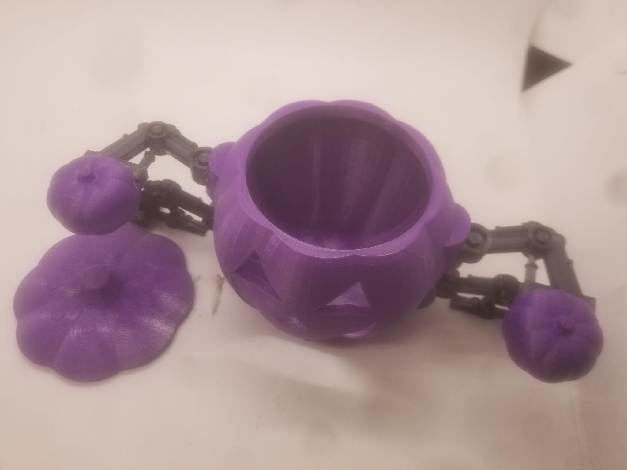 FHW: Lantern Pumpkin bot v1 ez print 3d model