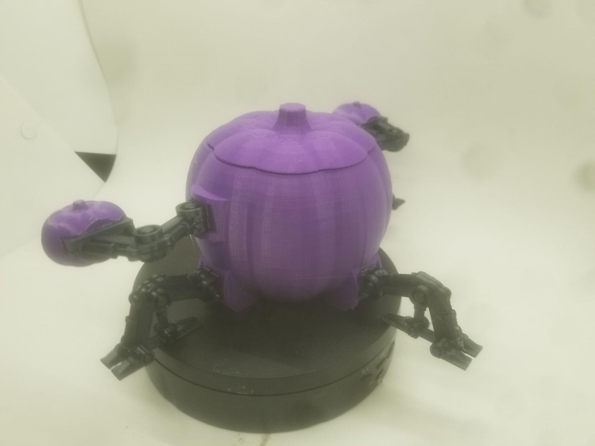 FHW: Lantern Pumpkin bot v1 ez print 3d model