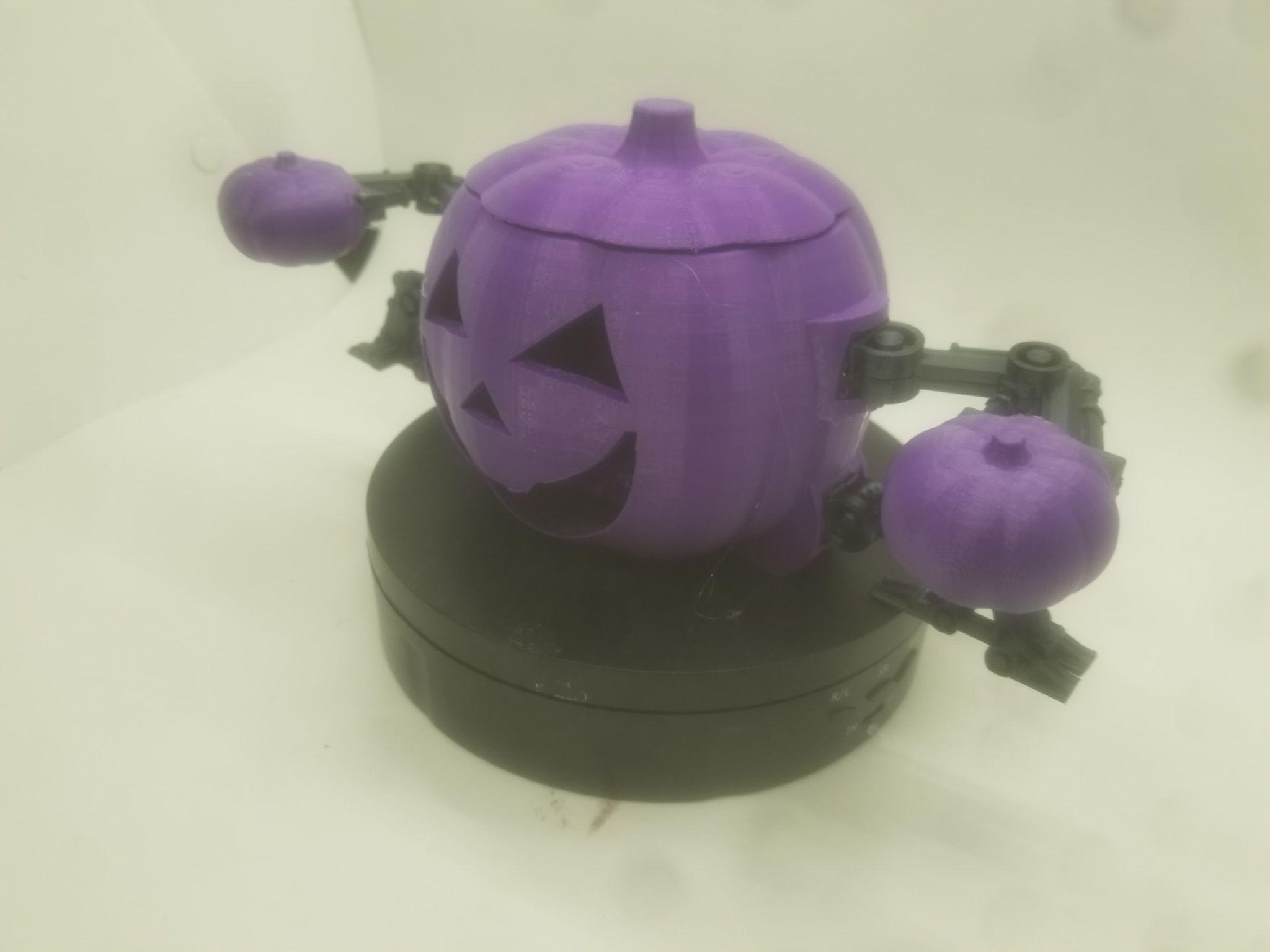 FHW: Lantern Pumpkin bot v1 ez print 3d model