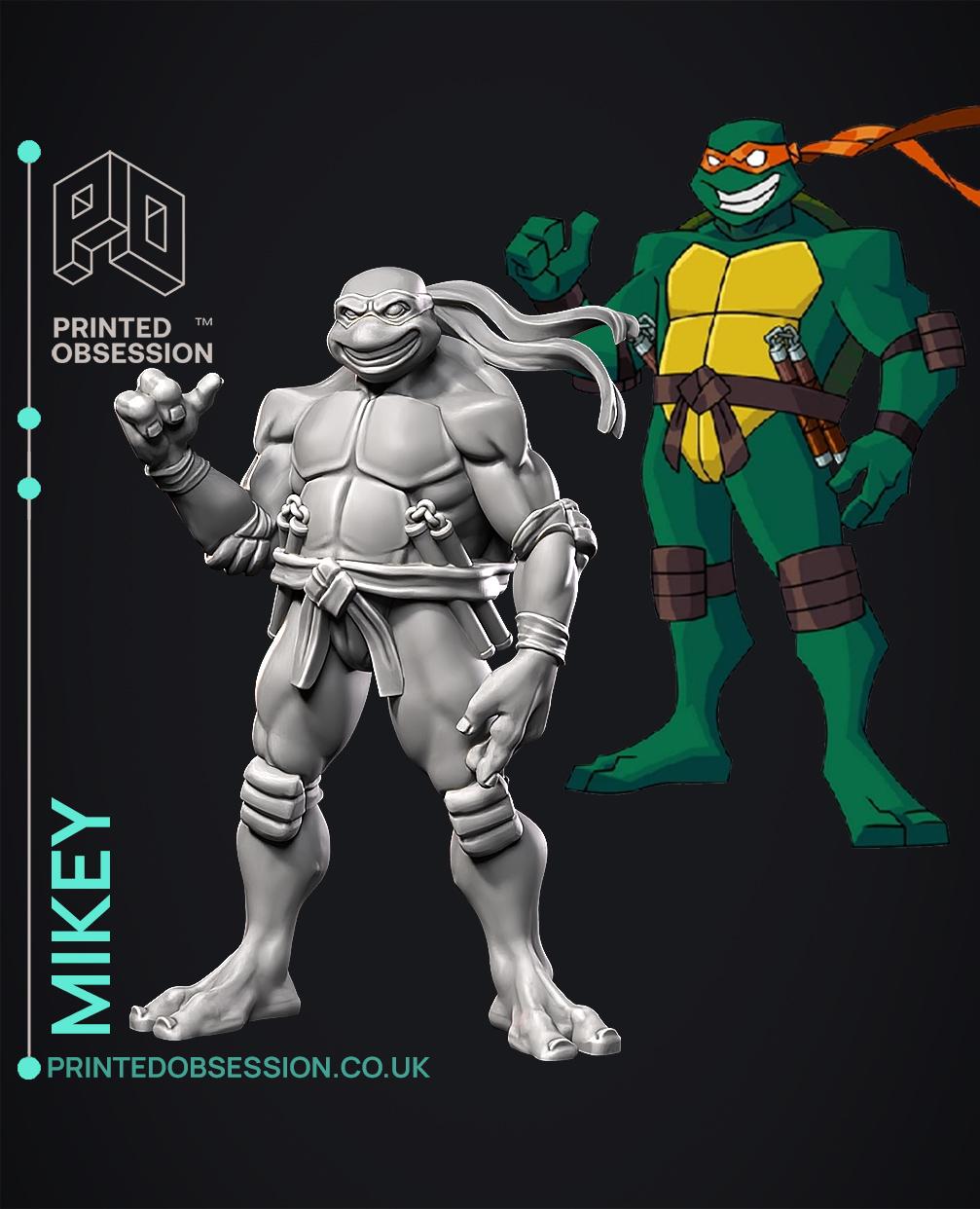 Mikey - TMNT - Fan Art 3d model