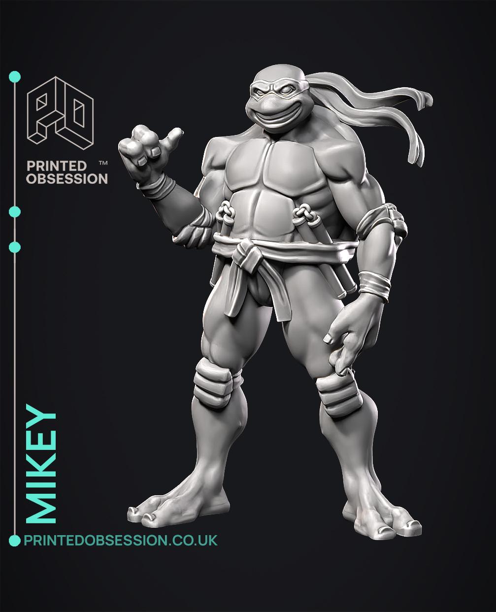 Mikey - TMNT - Fan Art 3d model