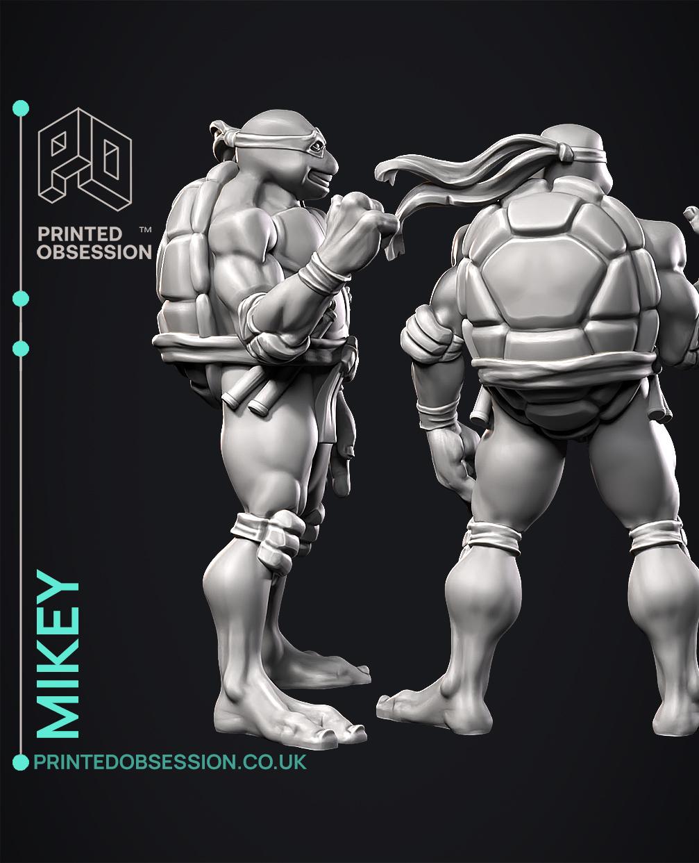 Mikey - TMNT - Fan Art 3d model