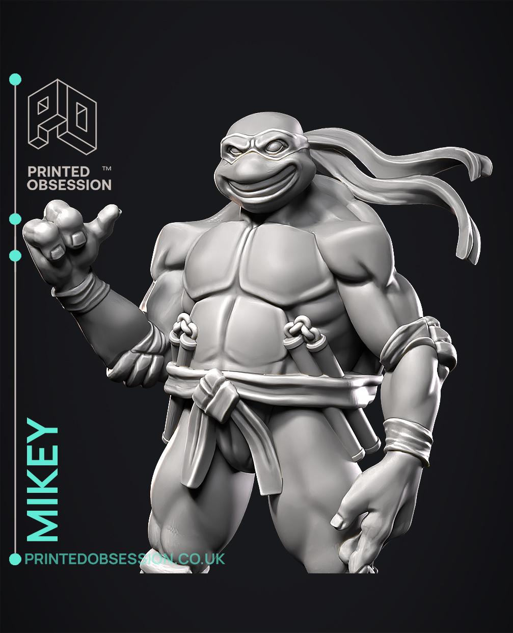 Mikey - TMNT - Fan Art 3d model