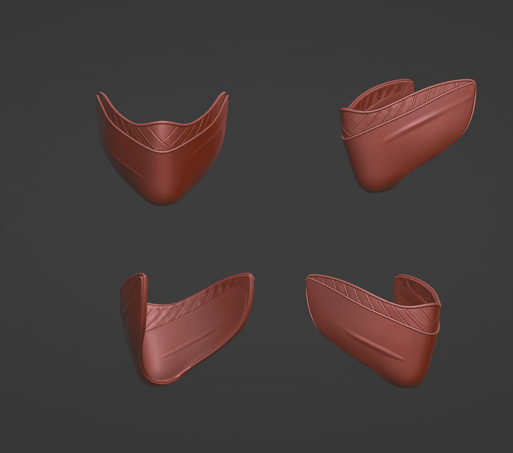 Rain Mask 2 MK1 3d model