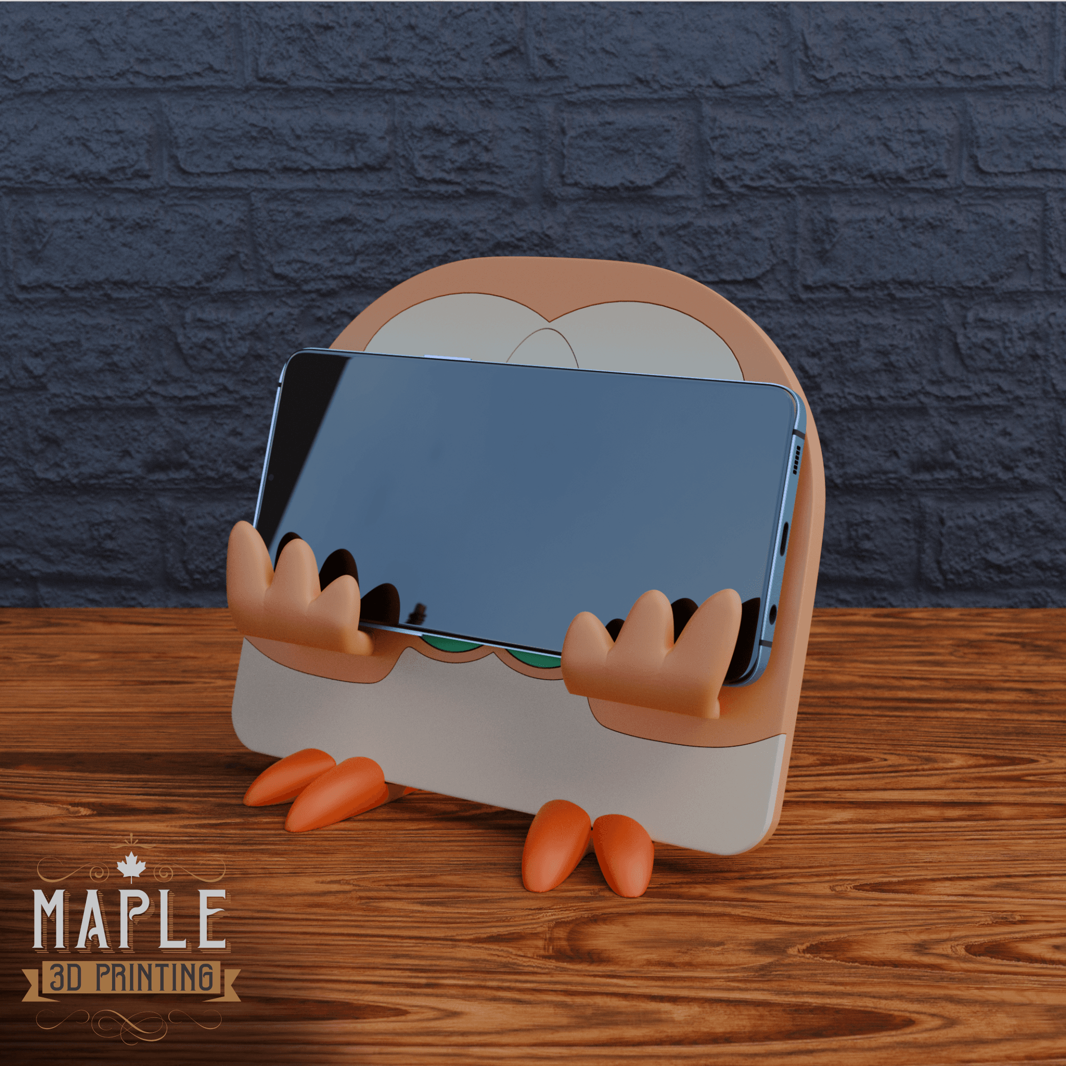 Rowlet Phone/Switch Holder - Pokemon 3d model