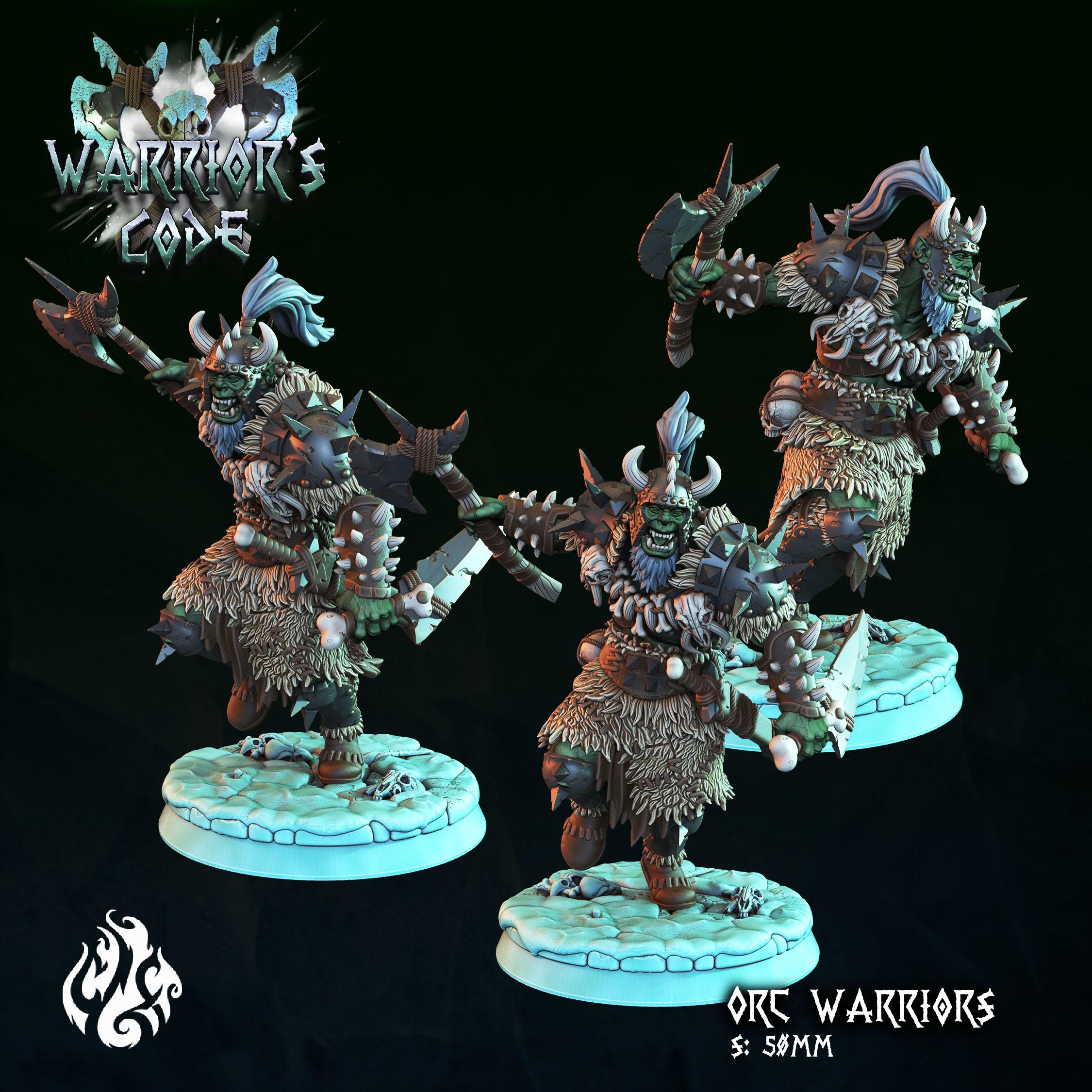 Orc Warriors 3d model