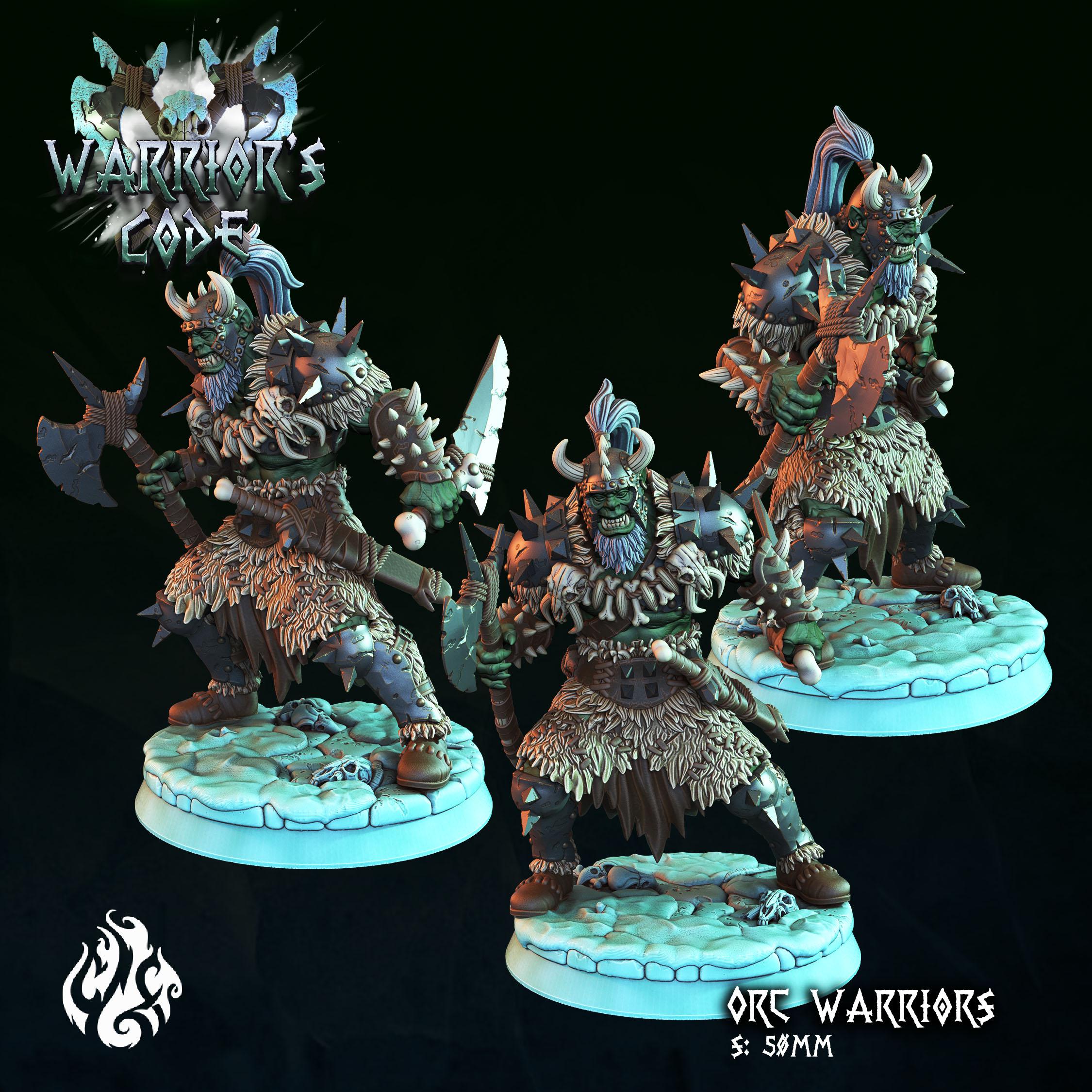 Orc Warriors 3d model