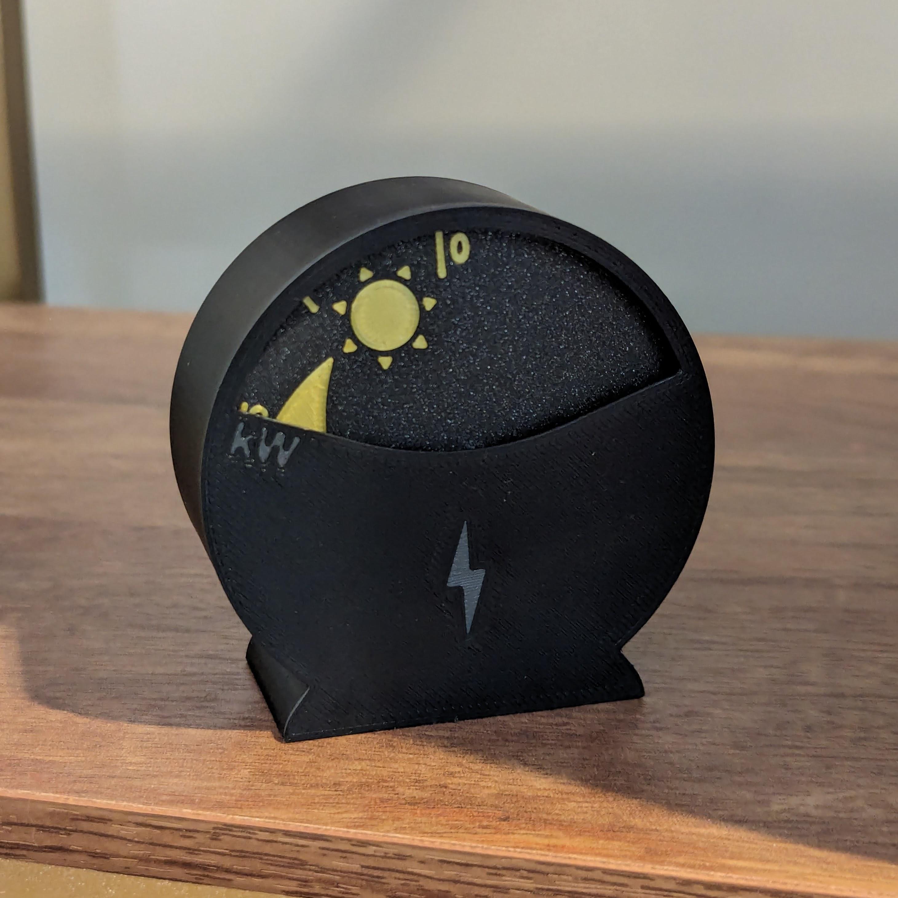 Solar Power Gauge 3d model