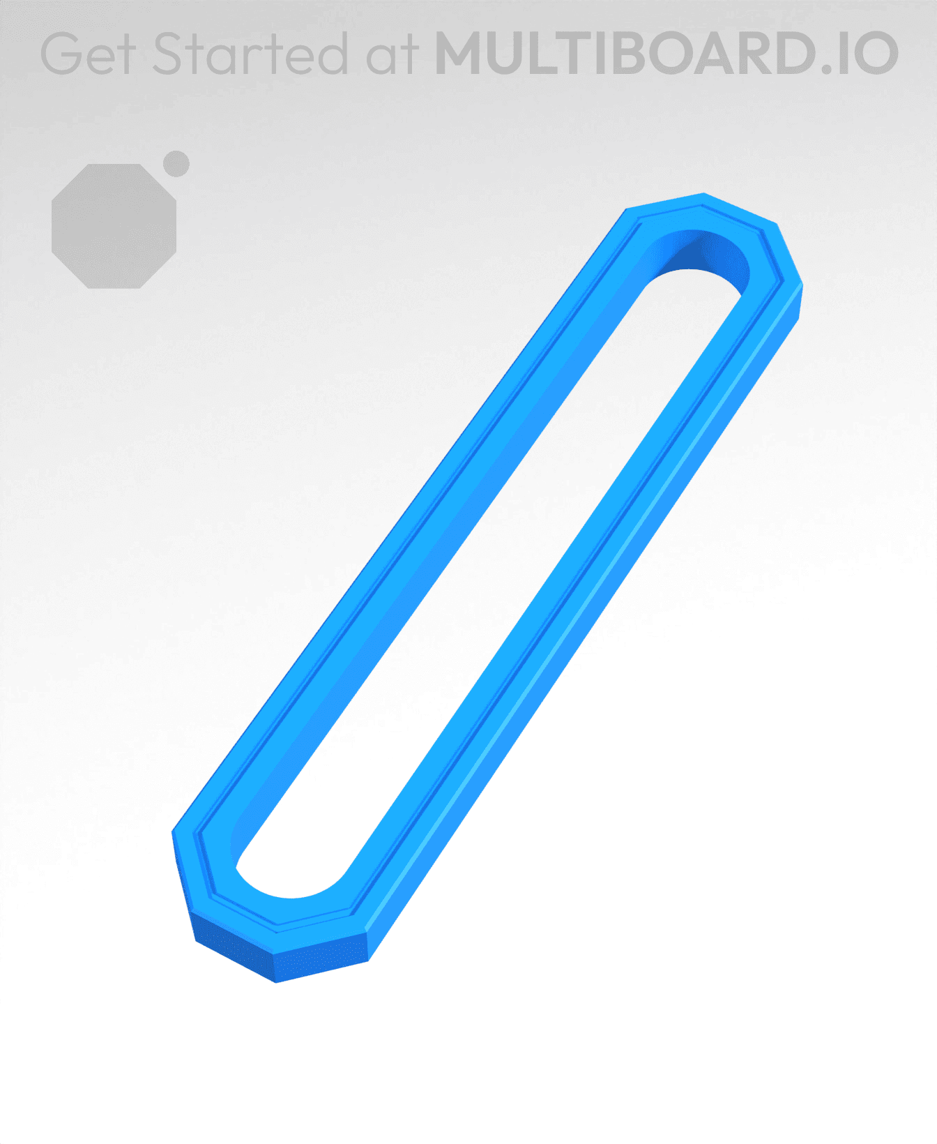 8 mm, Mid Sliding Bar 3d model