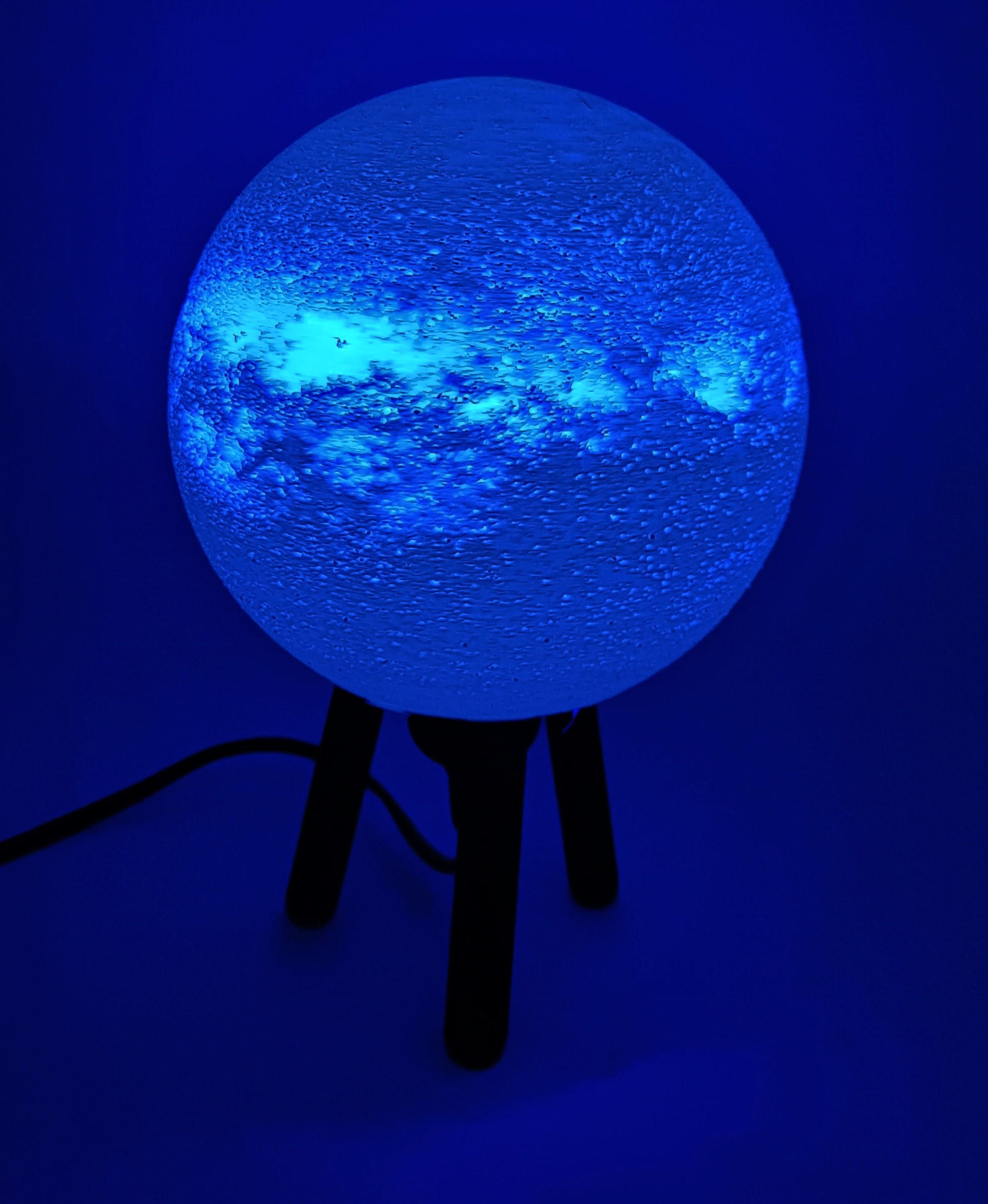 Hybrid Hanging/Desk Milky Way Lamp 3d model