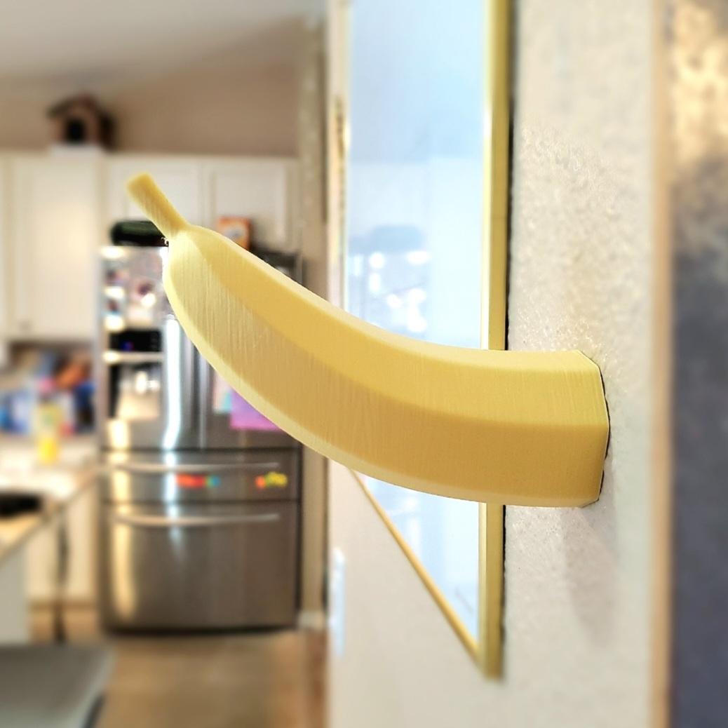 Decorative Banana :: 'Low-Hanging Fruit' Pop-Out 3D Wall Art Collection 3d model