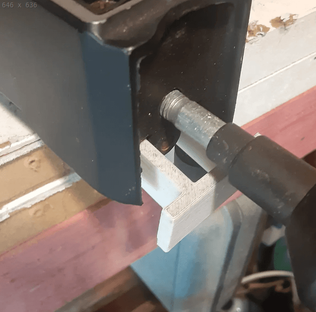 Harbor Freight miter saw lever 3d model