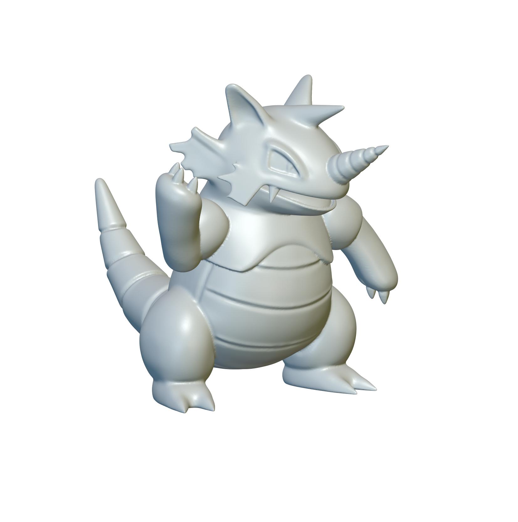 Pokemon Rhydon #112 - Optimized for 3D Printing 3d model