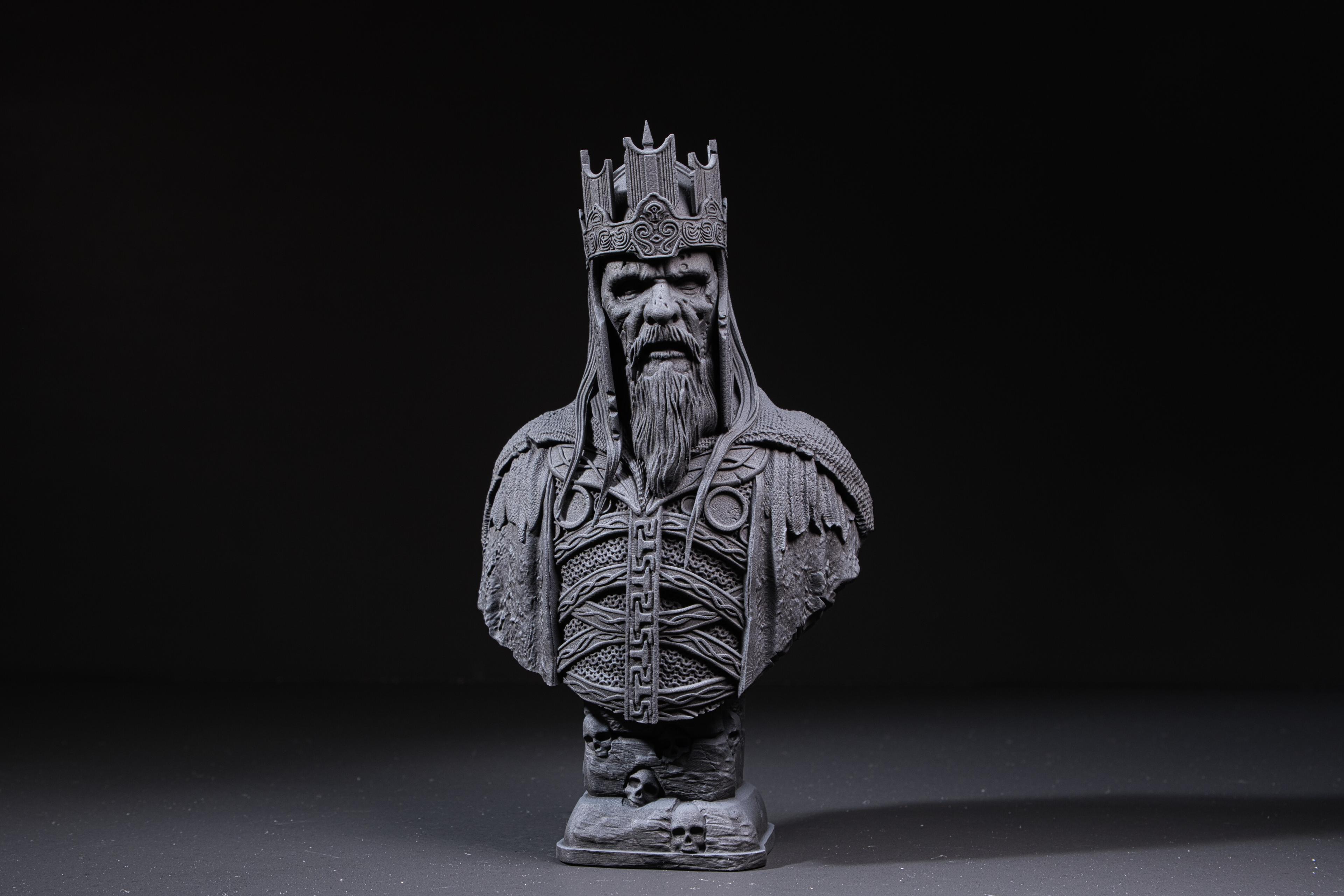 King of the Dead- LOTR (Pre-Supported) 3d model