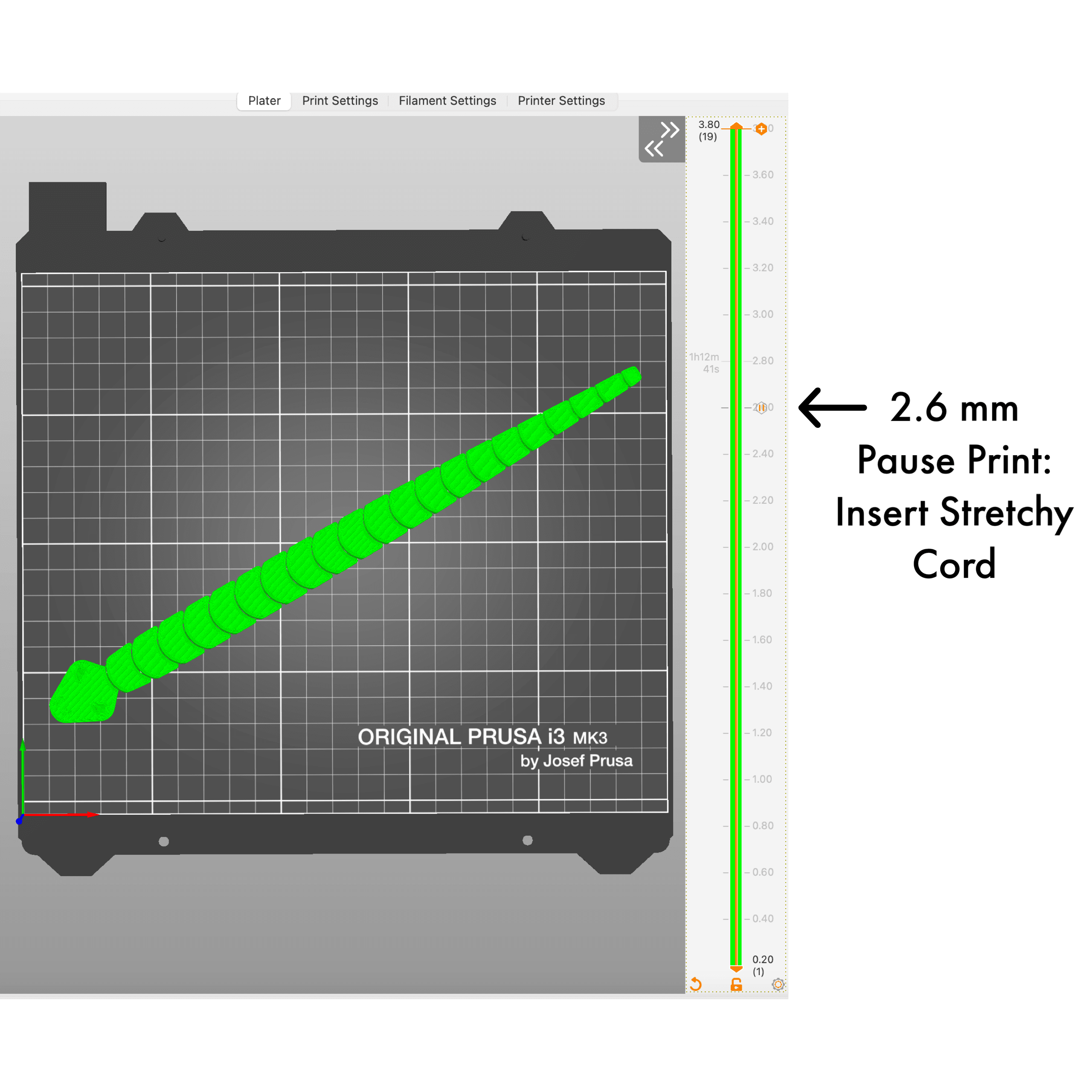 Stretchy Snake 3d model