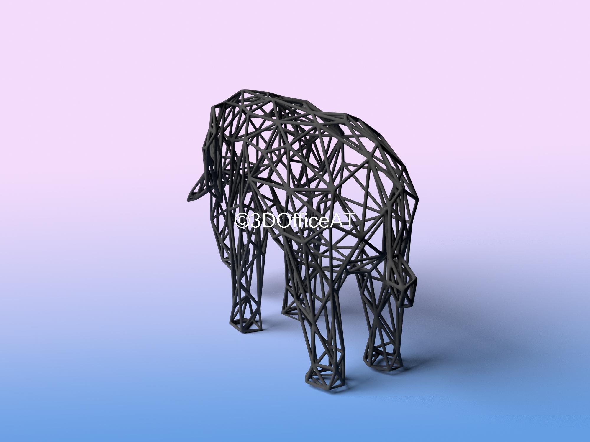 Elephant 🐘🎨  3d model