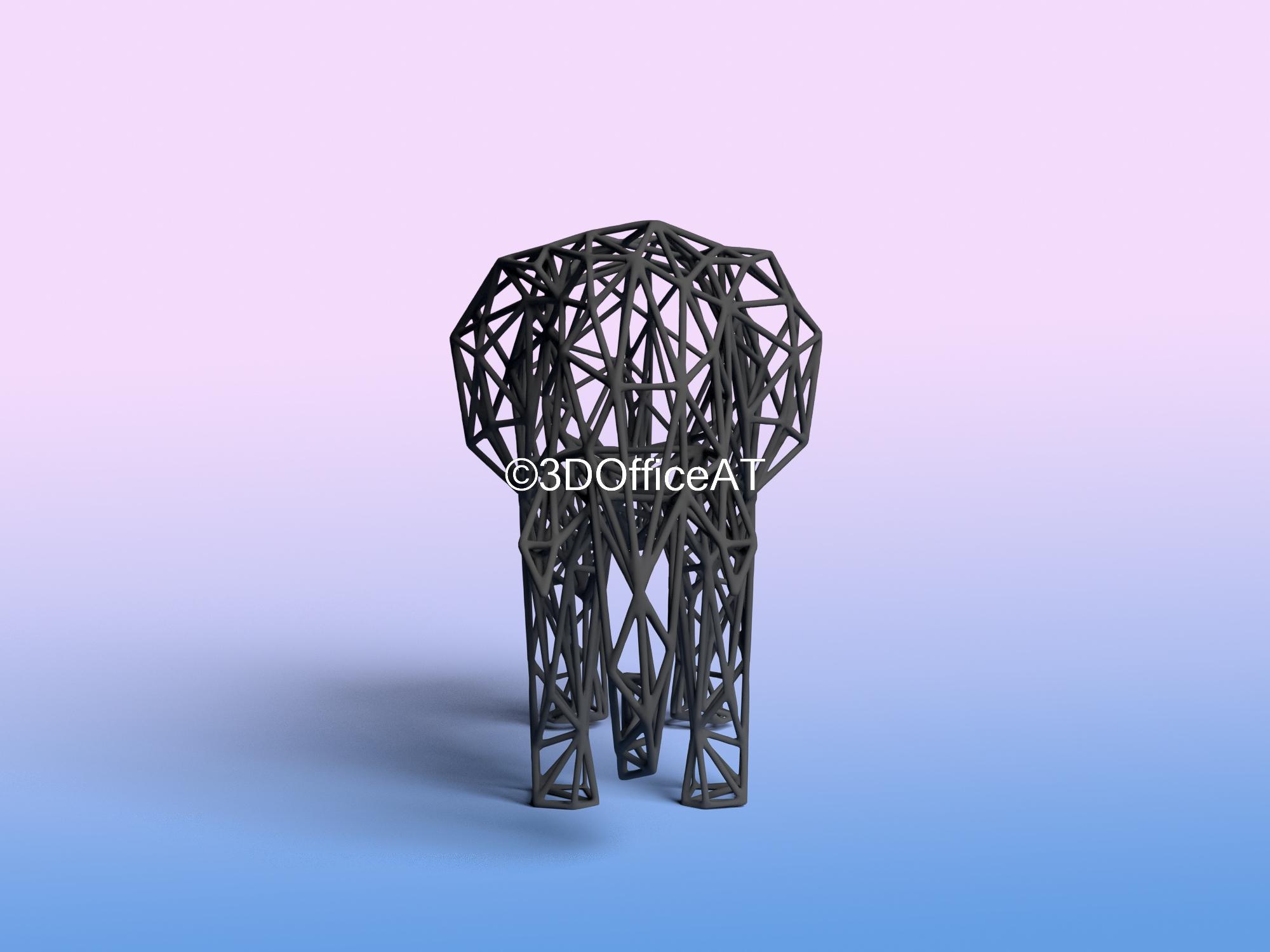 Elephant 🐘🎨  3d model